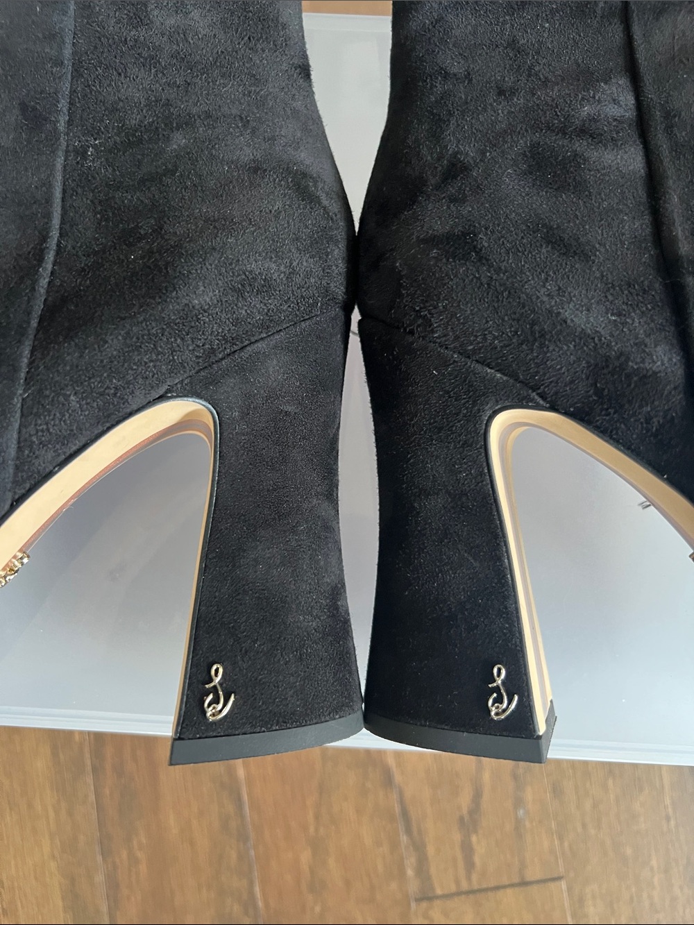 Sam Edelman Jaye Black Suede Ankle
Booties - Picture 13 of 14